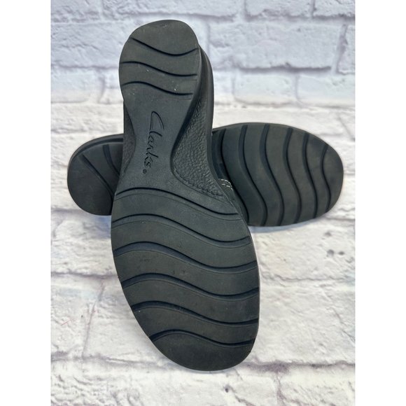 Clarks Womens Bendables Mary Jane Black Leather Size 8.5M - Picture 6 of 8